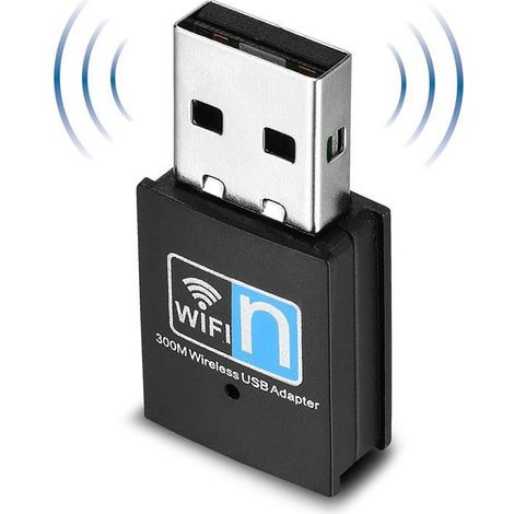 Mini Clé USB WIFI Adaptateur sans fil 600Mbps 2.4 + 5.8Ghz (1/5)