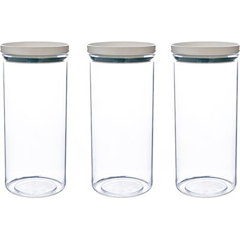 Boîtes de conservation alimentaire, bocaux en verre empilables (1/5)