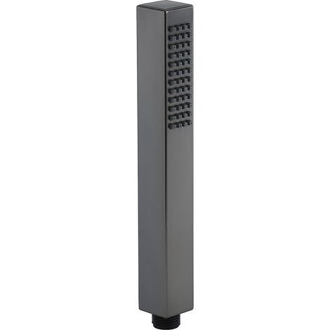 Milano Orno Square Hand Shower Handset - Gunmetal Grey (1/3)