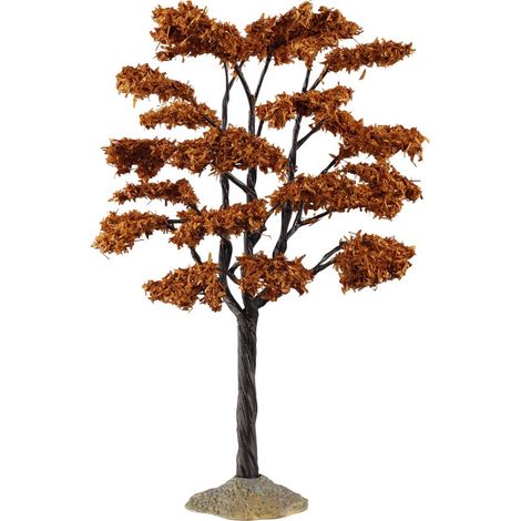 Albero di Yellowwood Grande, accessorio per villaggio di Natale
