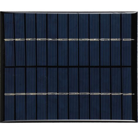 Module de panneau solaire en silicium polycristallin bricolage 2W 12V pour la charge de projet de science de la lumière solaire (1/5)