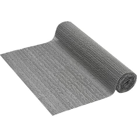 Tapis antidérapant 30 x 150 cm Anthracite pour tiroir et étagère, Protection Meuble Cuisine, Armoire et réfrigérateur, découpe Facile, Lavable, antiglisse Polyvalent, 54164 (1/5)