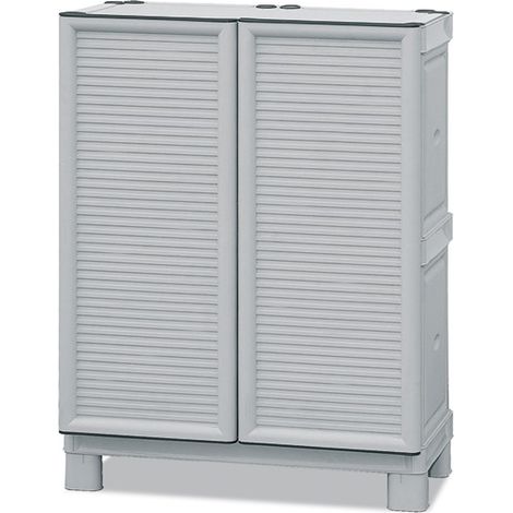 Armadio Resina Tuttopiani Il Piu' Forte Pvc X Esterno 70x92x39 Made Italy 90kg