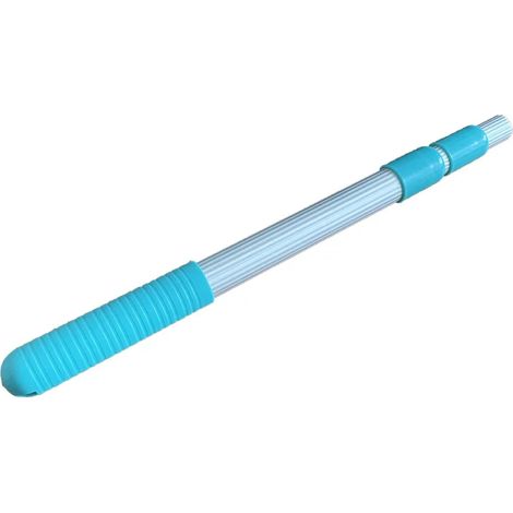 Accessoires de piscine (S05B) Perche télescopique de nettoyage de piscine réglable en aluminium renforcé pour épuisette et filet de pêche (1/5)