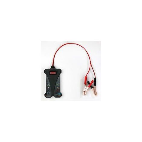Testeur de batterie 12 V pour voitures, camions, motos, voltmètre numérique, alternateur, analyseur de système de charge (1/3)