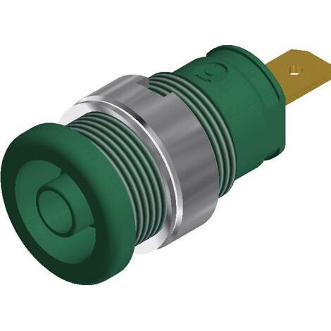 DOUILLE BANANE DE SÉCURITÉ Ø DE LA BROCHE: 4 MM SKS HIRSCHMANN SEB 2610 F4,8 972355104 VERT 1 PC(S) (1/5)