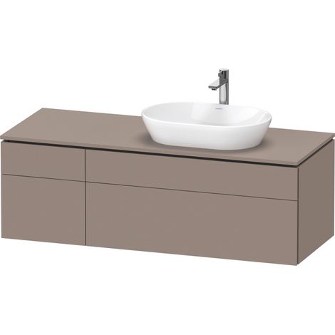 Duravit L-Cube Konsolenwaschtischunterbau wandhängend, inklusive (1/3)