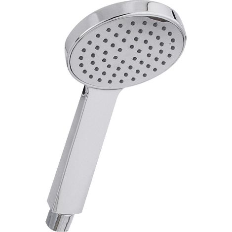 Nuie Chrome Round Single Function Water Saving Handset - HS001 (1/2)