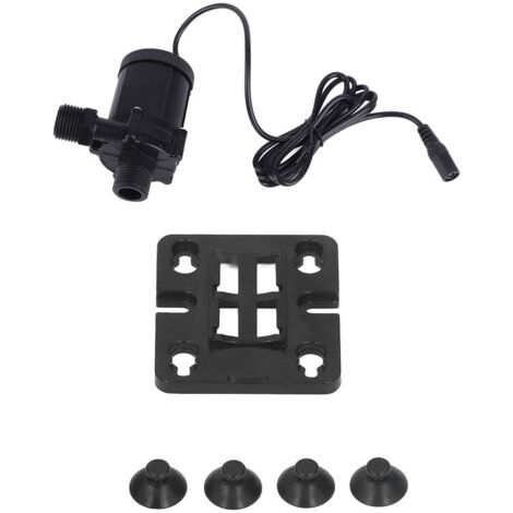 Pompe de surpression à moteur sans balais, faible bruit, 12 V CC, 30 W, débit de 800 l/h, hauteur de refoulement de 12 m, pour chauffage (1/5)