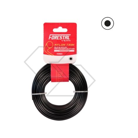 Blister filo decespugliatore FORESTAL sezione tonda Ø filo 2.4 mm lunghezza 15 m