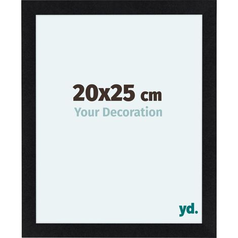 yd. - Cadre photo 20x25 - Noir Mat - MDF - Como (1/5)