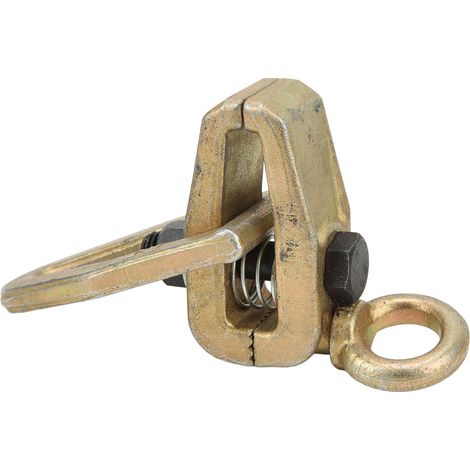 Pince de traction pour réparation de carrosserie automobile, construction forgée, serrage automatique bidirectionnel pour châssis de véhicules (1/5)