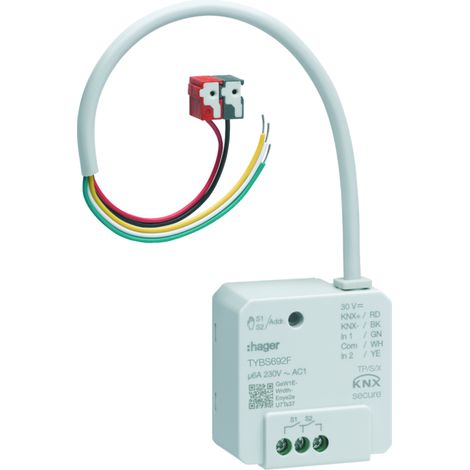 dispositif de commande Hager tybs692f 2 sorties 6A