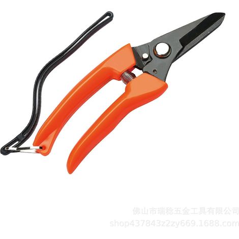 Ciseaux pour pourriture des pieds, cisaille à parer les sabots de moutons et de chèvres, sécateur multi-usages, ciseaux orange (1 pièce)