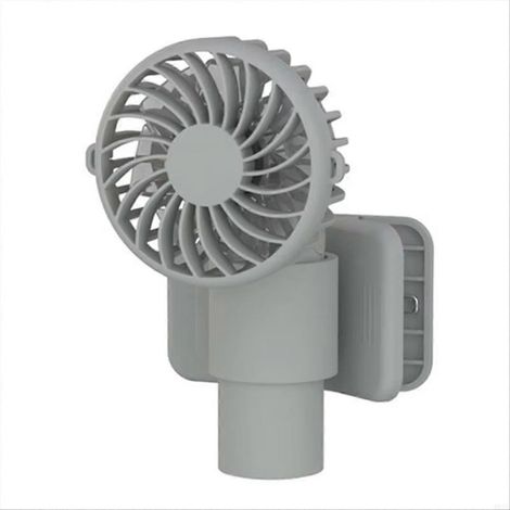 Ventilateur parapluie USB portable - Ventilateur de voyage compact pour une utilisation en extérieur, idéal pour la fixation sur un parapluie, refroidissement efficace (1/5)
