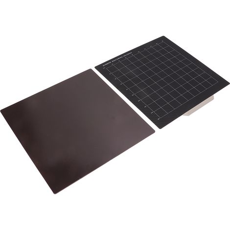 Plateau d'impression flexible double face en acier PEI 220x220mm (8.66x8.66in) pour imprimante 3D, lit de construction robuste (1/5)