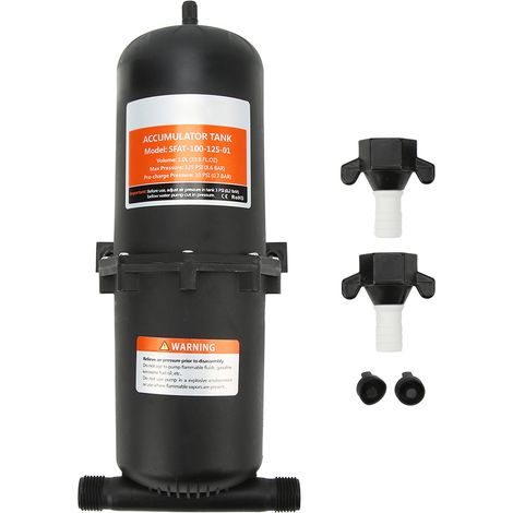Réservoir de pression RV 1L, système de stabilisation de pression pour bateaux et yachts, débit d'eau constant et lisse, amortissement puissant (1/5)