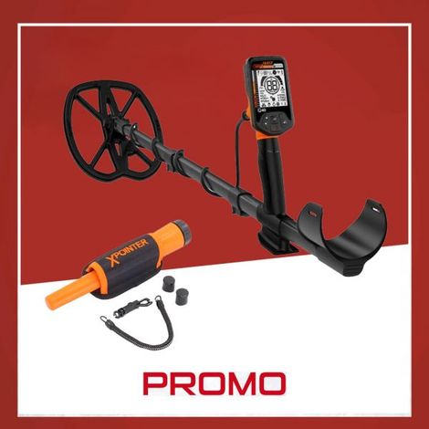 Quest Q40 metal detector 13Khz piastra 11x9 cerca metalli - Q40-RAPTOR + Xpointer LAND (SALDI 2025)