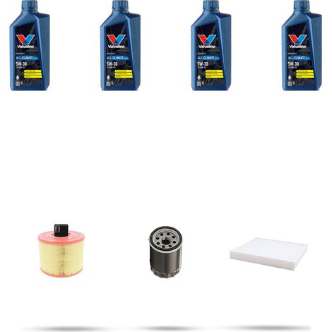 Kit tagliando 3 FILTRI e 4L OLIO compatibile con Opel Astra K 1.4 Turbo 92kw Dal 2015 (1/5)
