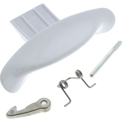 Maniglia finestra bianca c00116580 per lavatrice ariston