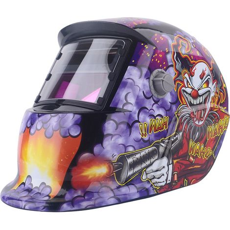 Casque de soudage à auto-obscurcissement, masque de soudeur pour Arc Tig Mig Meulage, alimenté par énergie solaire (1/5)