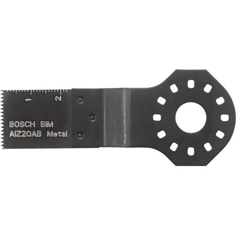 Hoja de sierra de inmersión Bosch BIM AIZ 20 AB Metal 20 x 20 mm