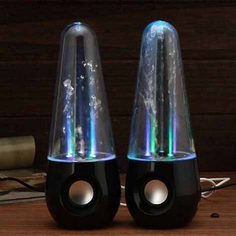Fontaine lumineuse LED avec haut-parleur et caisson de basses Hi-Fi 3D Surround (1/5)