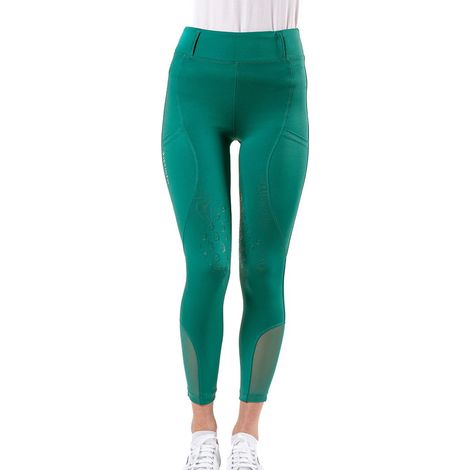 8 anni, Beige: Leggings equitazione Distinto da bambina modello Orchidea a vita alta  più  cappellino omaggio