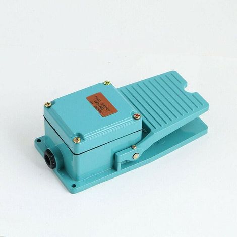 AC 250V 15A Antidérapant Interrupteur à pédale,Commutateur de pied industriel,SPDT Aluminium Momentané Pied de Puissance Contrôleur Pédale Commutateur Boîte (1/4)