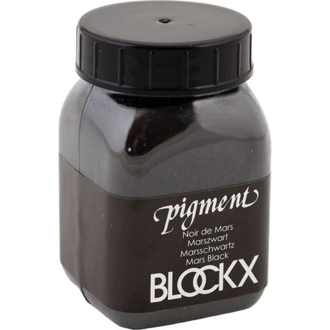 Pigment en poudre - Noir de Mars - 72 - Blockx - Pot de 100g