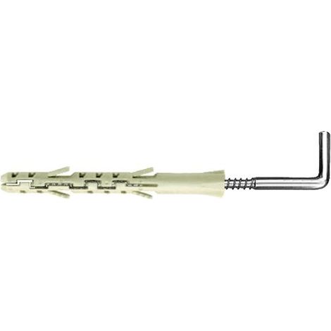 Ausziehbarer Rundstab mit Haken, abgewinkelt, alhk 10MM - AR 1049.0106 (1/3)