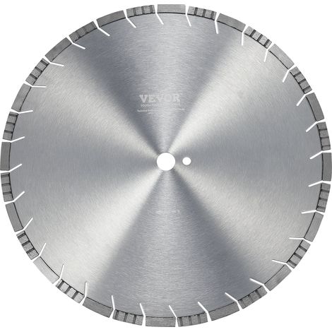 Disque à Tronçonner Diamanté 450 mm, Disque Diamant Humide ou Sèche, Lame de Scie à Béton avec Dents Inclinées de 12 mm, Diamètre du Trou Central Universel 25,4 mm, pour Béton, Carrelage, Brique (1/5)