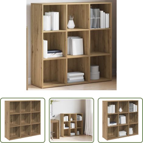 Bücherständer -  Bücherregal Artisan-Eiche 98x29x97,5 cm (1/5)