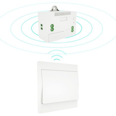 110–220 V kabelloser Lichtschalter und Empfänger-Set, selbstbetriebener Schalter, Fernbedienung, Beleuchtungskörper (1/5)