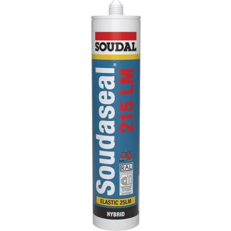 Soudal Soudaseal 215 LM mastic façade et joints de dilatation beige foncé 600 ml