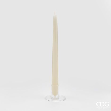 1 CANDELA A STELO CONO CREMA D.2,2 H.28 EDG