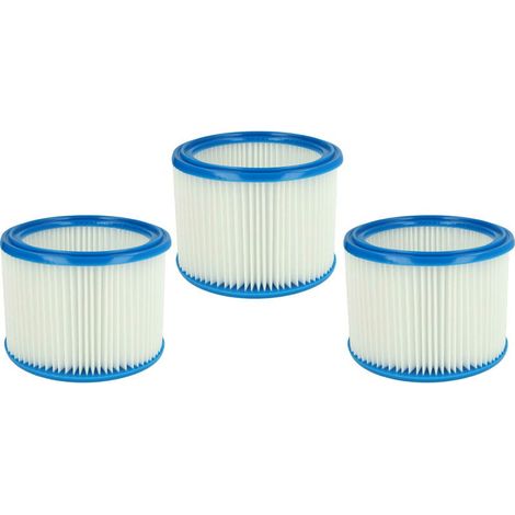 vhbw 3er-Filterset – Faltenfilter, kompatibel mit Stihl Nass- und Trockensaugern SE 60 E, SE 61, SE-62, SE 85 C, SE 90 – Patronenfilter (1/5)