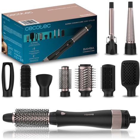 Cecotec Brosse soufflante CeramicCare 10in1 Styler