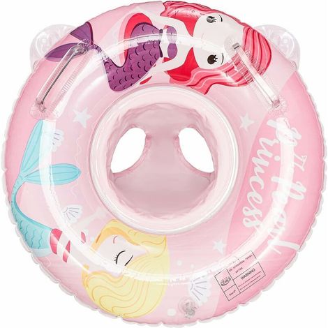 Bouée Bébé, Bébé Siège De Piscine Anneau de Natation Bouée Gonflable Flotteur de Natation Gonflable pour bébé Convient pour 12 Mois - 6 Ans,rose (1/5)