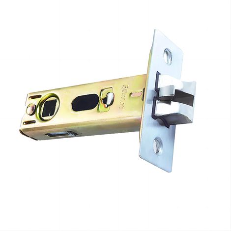 Goupille Tubulaire de 60 mm, Goupille de Cheville à Fourche, Goupille de Ressort de Porte Silencieuse, Porte Intérieure avec Panneau en Acier Inoxydable, Poignée de Porte à Levier (1/5)