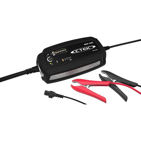 Chargeur automatique 12V 10A pour batteries 20-300Ah – 8 étapes de charge – Protection IP65 – Câble de 4m inclus – Ctek - CTEK 40-095 (1/7)