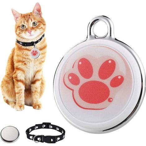 GPS-Tracker für Katzen und Hunde – Echtzeit-Standortverfolgung, wasserdichtes Halsband, kein Abonnement erforderlich. (1/5)