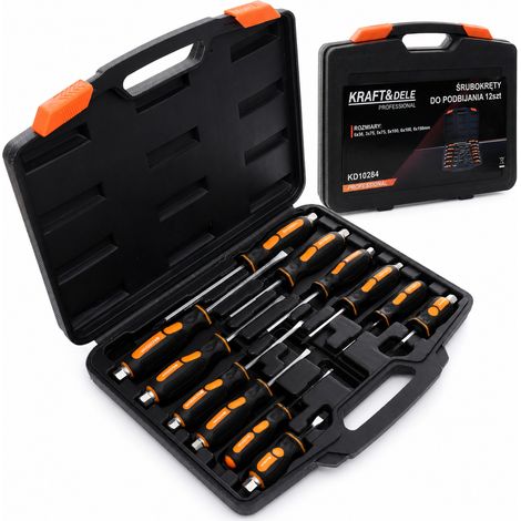 Juego de 12 destornilladores + estuche KD10284 (1/5)