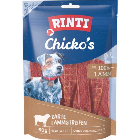 Rinti Chicko Hundesnack Lamm 60 g Trockenfutter Hunde