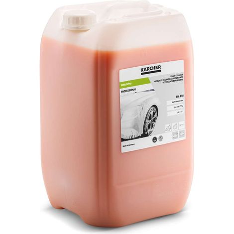KARCHER Mousse de Nettoyage VehiclePro RM 838 62958380, Bidon de 20 L, pH 13, Elimine Huile, Graisse, Insectes et Salissures Routieres