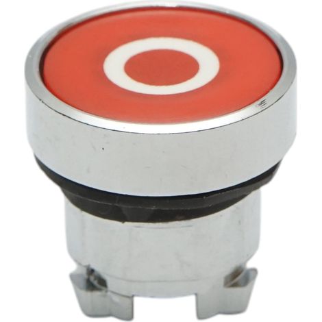 Testa pulsante di arresto rosso Ø 22mm ZBE Breckner Germany (1/5)