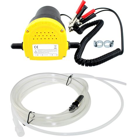 Bomba de aceite eléctrica de 12 V para motores de automóviles, extractor de fluidos del cárter de aceite, bomba de succión para transferencia de combustible y recuperación de aceite.