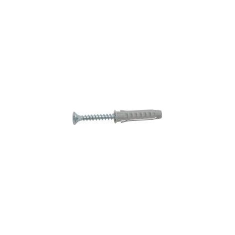 FPLUS fischer taco sx plus 8 + tor.5x55 x50 uds. , fischer Taco de expansión SX-8 + tornillo pozidrive.
Poderosa fijación de nylon con cuatro vías de expansión, con reborde para un