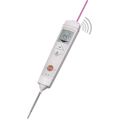 testo 826-T4 Thermomètre infrarouge Optique 6:1 -30 - +300 °C mesure par contact