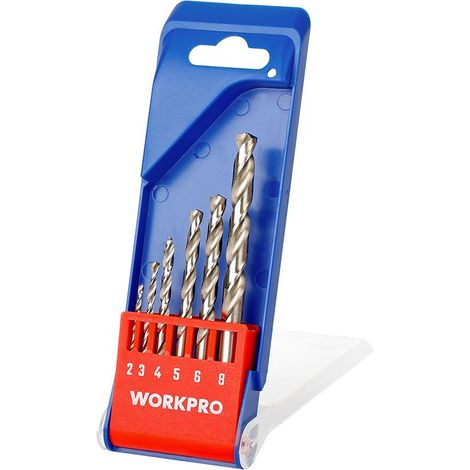 Punte per metallo (set da 6 pezzi) WORKPRO